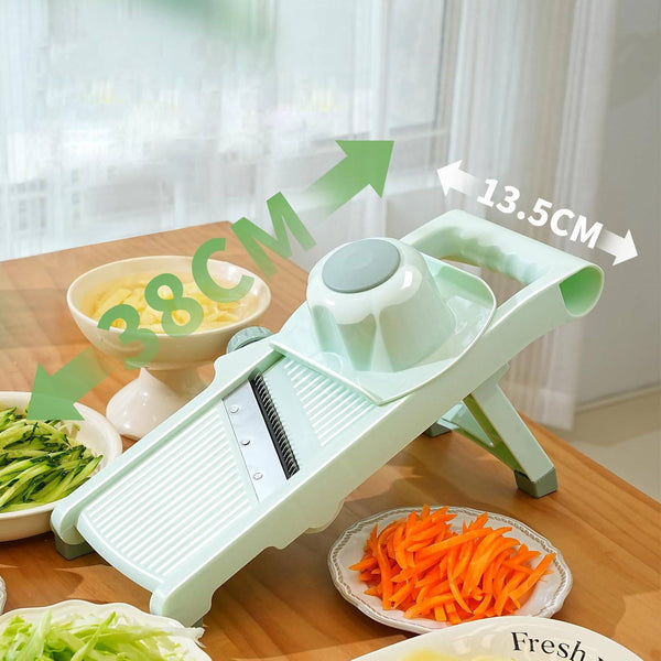 Mandoline de cuisine manuelle réglable