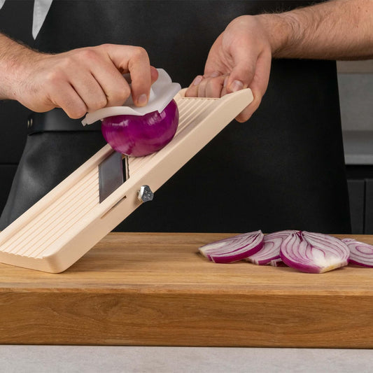 mandoline japonaise ultra-tranchante pour trancher radis et pommes de terre